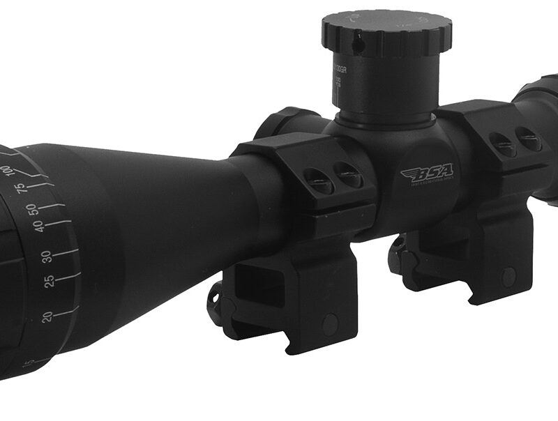 BSA 303039X40AOWRTB Sweet 30-30 Black Matte 3-9x 40mm AO 1" Tube 30/30 Reticle