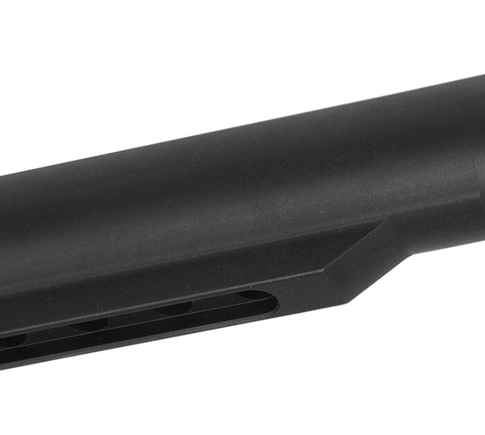 LBE Unlimited MBUF002 Mil-Spec Buffer Tube  6 Position AR-15 Black