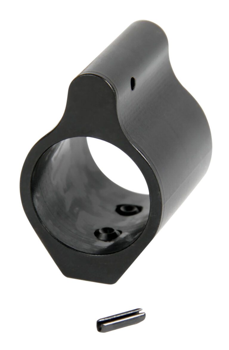 LBE Unlimited ARLPGB Low Profile Gas Block  .750" Black Nitride 4142 Steel for AR-15