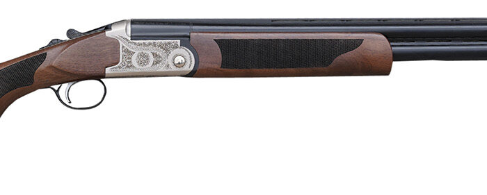 Pointer KAR1228 Acrius  12 Gauge 3" 2rd 28" Black O/U Barrel, Nickel Engraved Metal Finish, Turkish Walnut Stock Includes 5 Chokes