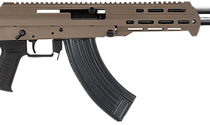 M+M Industries M10XZSHFDE M10X  7.62x39mm 30+1 16.50" Barrel w/Muzzle Brake, 5 Position Side Folding Collapsible Stock, Black Magpul SL Grip, Short Handguard Optics Ready