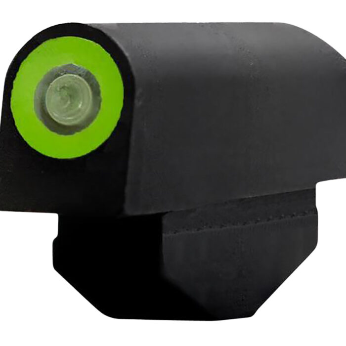 XS Sights RV0003N4G Standard Dot Revolver Front Sight-Smith & Wesson  Black | Green Tritium Green Outline Front Sight
