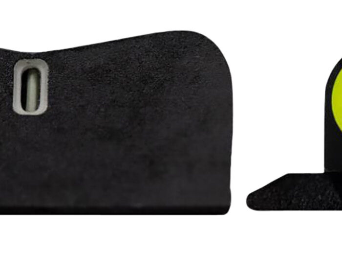 XS Sights SW0036P5Y DXT2 Big Dot Night Sights- Smith and Wesson  Black | Green Tritium Yellow Outline Front Sight Green Tritium White Outline Bar Rear Sight