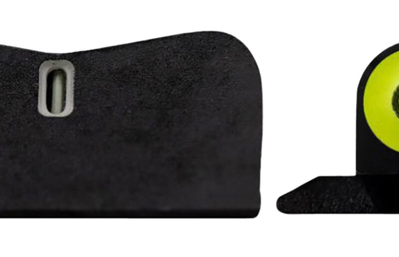XS Sights SW0036P5Y DXT2 Big Dot Night Sights- Smith and Wesson  Black | Green Tritium Yellow Outline Front Sight Green Tritium White Outline Bar Rear Sight