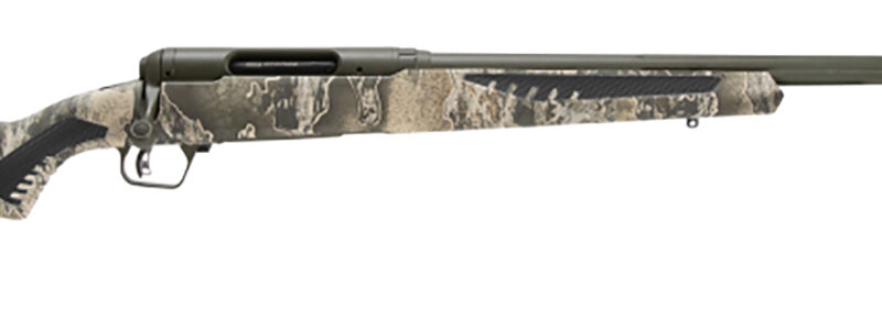 Savage Arms 57742 110 Timberline 7mm-08 Rem 4+1 22", OD Green Cerakote, Realtree Excape Fixed AccuStock with AccuFit