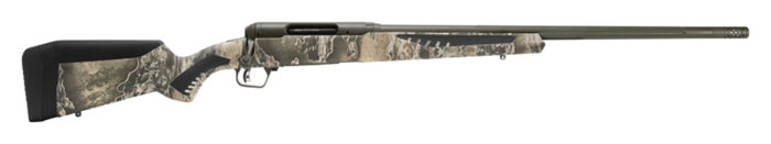 Savage Arms 57748 110 Timberline 280 Ackley Improved 4+1 22", OD Green Cerakote, Realtree Excape Fixed AccuStock with AccuFit