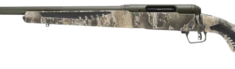 Savage Arms 57756 110 Timberline 300 Win Mag 3+1 24", OD Green Cerakote, Realtree Excape Fixed AccuStock with AccuFit, Left Hand