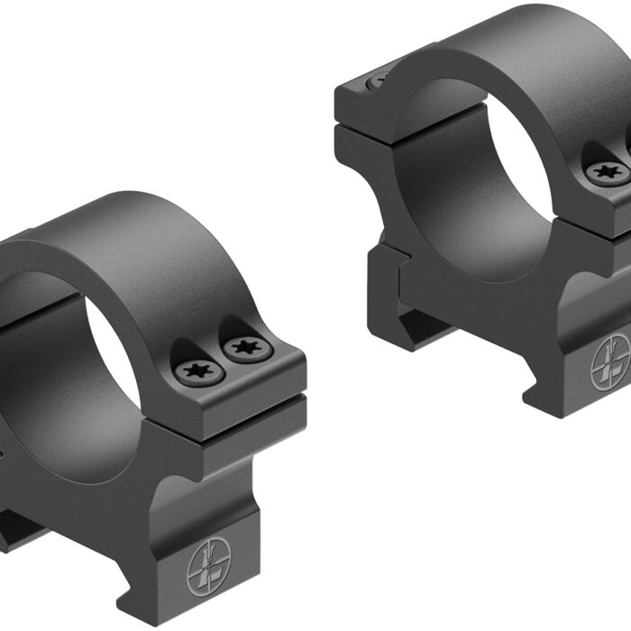 Leupold 180943 Open Range Cross-Slot  Matte Black 1" Low