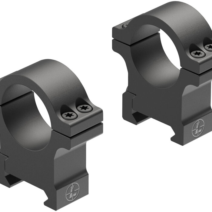 Leupold 180945 Open Range Cross-Slot  Matte Black 1" High