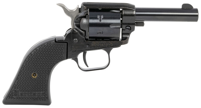 Heritage Mfg BK22B3 Barkeep  22 LR 6 Shot, 3" Black Oxide Steel Barrel, Black Oxide Zinc Alloy Frame, Black Oxide Cylinder, Black Laminate Grip, Manual Safety, Exposed Hammer