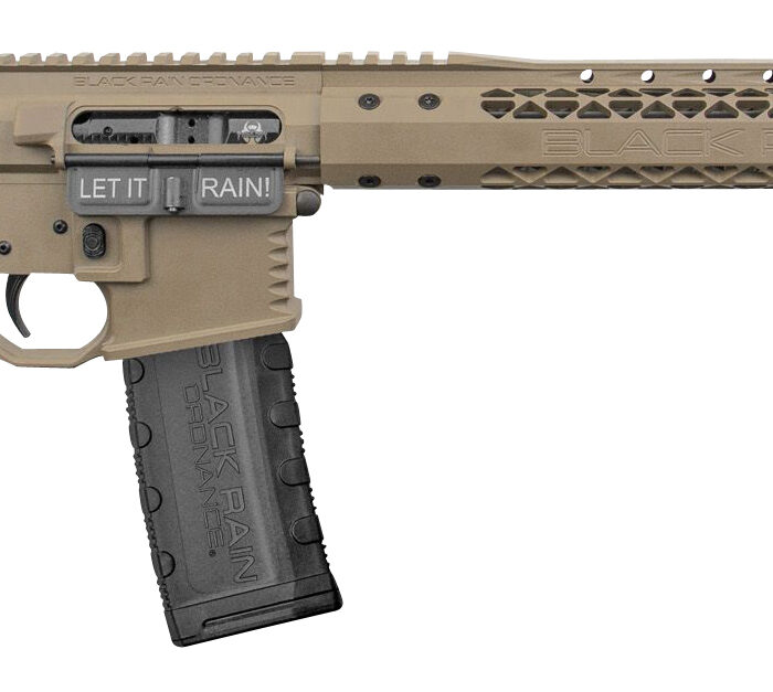 Black Rain BRO-20102901 Billet  5.56x45mm NATO 16" 30+1 Flat Dark Earth Cerakote Black 6 Position MFT Minimalist Stock Black MFT Grip Right Hand