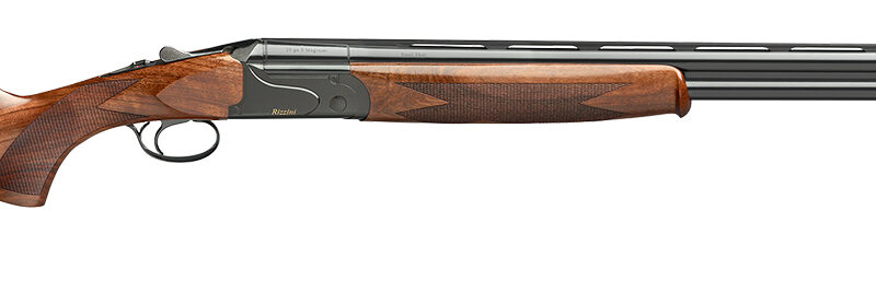 Rizzini USA 2201-20 BR110 Field 20 Gauge 28" O/U VR 2rd 3" Black Cerakote Turkish Walnut Fixed Pistol Grip Stock Right Hand (Full Size) Includes Multi-Choke