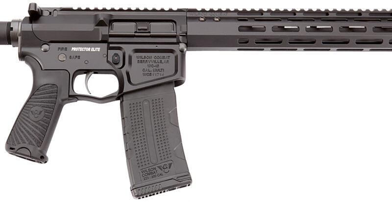 Wilson Combat TRPEC556BL Protector Elite Carbine 5.56x45mm NATO 30+1 16.25" Black Match Grade Barrel, Black Armor-Tuff Aluminum Receiver, Black Synthetic Wilson/Rogers Super Stoc Stock