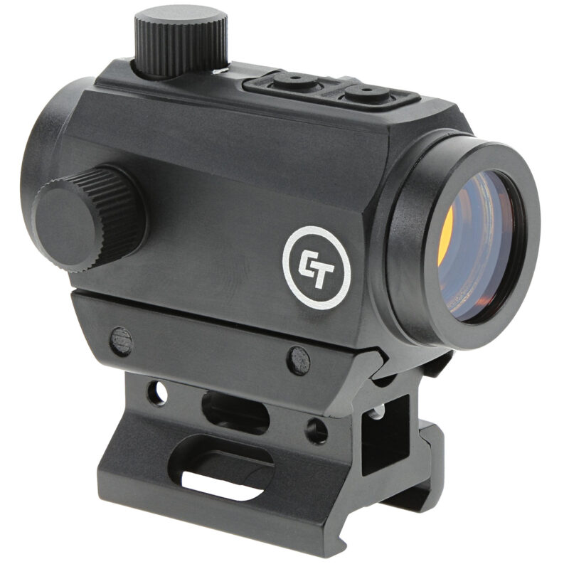 Crimson Trace 0102030 CTS-25  Matte Black 1 x 20 mm 4 MOA Red Dot