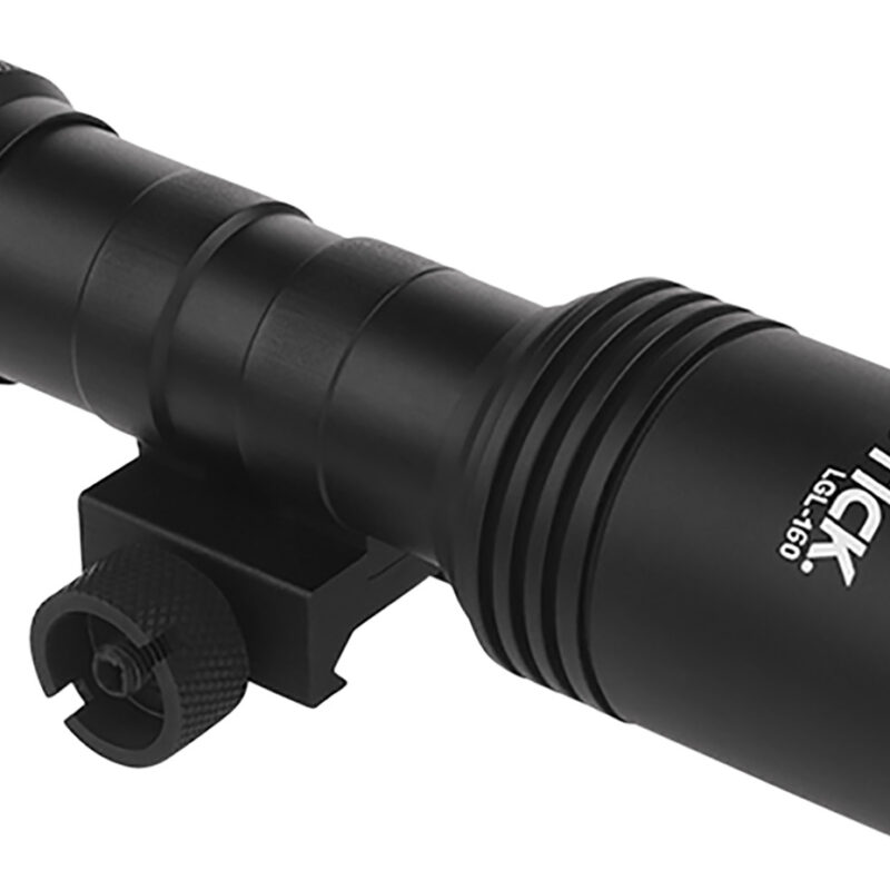 Nightstick LGL160 Full Size Long Gun Light Kit  Black Anodized 1100 Lumens White LED Bulb