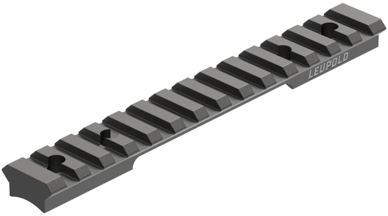Leupold 171359 BackCountry Cross-Slot Base Matte Black Ruger American 20 MOA