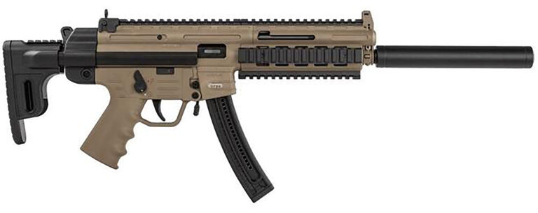 GSG GSGGERGGSG1610T GSG-16 Carbine Full Size 22 LR 10+1 16.25" Black Flat Dark Earth Polymer Receiver Black Collapsible w/Storage Compartment Stock Right Hand