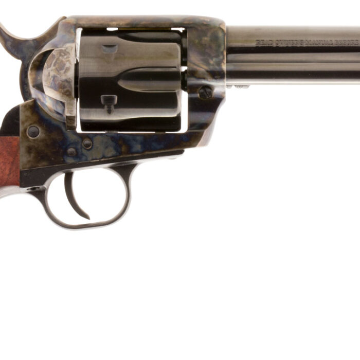 Traditions SAT73048 1873 Froniter 357 Mag 6rd 5.50" Blued Cylinder & Barrel Color Case Hardened Steel Frame Walnut Grip