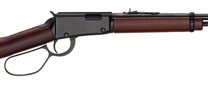 Henry H001LL Classic Large Loop 22 Short, 22 Long or 22 LR Caliber with 15LR/17L/21Short Capacity, 18.50" Barrel, Black Metal Finish & American Walnut Stock Right Hand (Full Size)