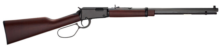 Henry H001TL Frontier Large Loop Full Size 22 Long/22 LR/22 Short/ 16 LR/21 Short, 20" Blued Octagon Barrel, 3/8" Grooved Black Steel Receiver, American Walnut Fixed