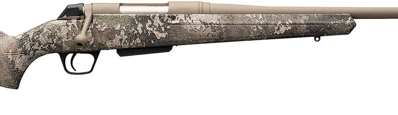 Winchester Repeating Arms 535741299 XPR Hunter Full Size 6.8 Western 3+1 24" Flat Dark Earth Perma-Cote Sporter Barrel, Drilled & Tapped Steel Receiver, TrueTimber Strata Fixed Synthetic Stock
