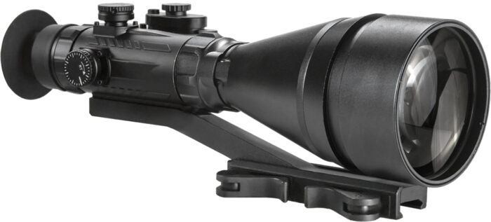 AGM Global Vision 15WP6622453011 Wolverine Pro-6 NL1 Night Vision Riflescope Matte Black 6x 100mm Gen 2+ Level 1 Illuminated Red Chevron w/Ballistic Drop Reticle (Adjustable Projected Reticle)