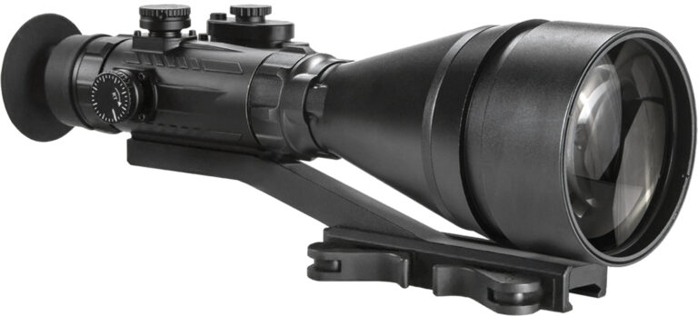 AGM Global Vision 15WP6622453011 Wolverine Pro-6 NL1 Night Vision Riflescope Matte Black 6x 100mm Gen 2+ Level 1 Illuminated Red Chevron w/Ballistic Drop Reticle (Adjustable Projected Reticle)