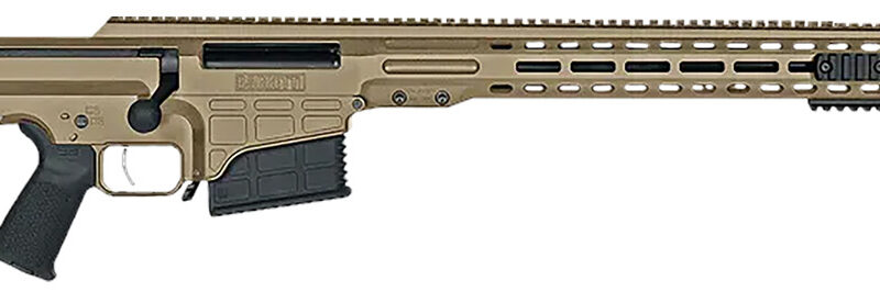 Barrett 18491 MRAD  308 Win 22" 10+1 Flat Dark Earth Cerakote Flat Dark Earth Folding with Adjustable LOP Stock Black Polymer Grip Right Hand