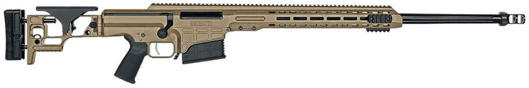 Barrett 18500 MRAD  300 PRC 26" 10+1 Flat Dark Earth Cerakote Flat Dark Earth Folding with Adjustable LOP Stock Black Polymer Grip Right Hand