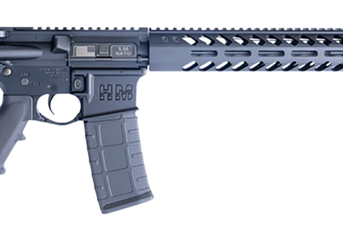 HM Defense HM15F556 Guardian F5 5.56x45mm NATO Caliber with 16" Barrel, 30+1 Capacity, Black Anodized Metal Finish, Black Mil-Spec HM Stock & Polymer Grip Right Hand