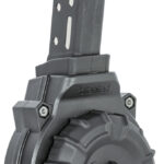 ProMag DRMA37 Standard 40rd Drum 45 ACP Compatible w/ Glock 30/21 Black DuPont Zytel Polymer 2 133087