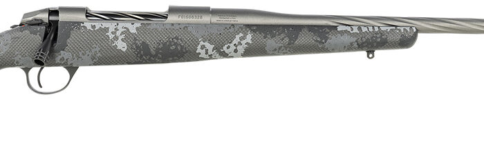 Fierce Firearms FCETW65PRCTIPH Twisted Edge Full Size 6.5 PRC 4+1 24" Gray Cerakote Steel Receiver, Phantom Camo Carbon Fiber Stock, Right Hand