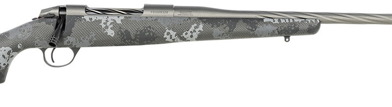 Fierce Firearms FCETW65PRCTIPH Twisted Edge Full Size 6.5 PRC 4+1 24" Gray Cerakote Steel Receiver, Phantom Camo Carbon Fiber Stock, Right Hand