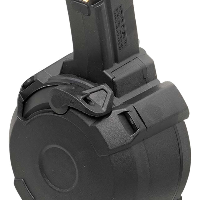 Magpul MAG1181-BLK PMAG  Black Drum 50rd 9mm Luger for H&K MP5/94