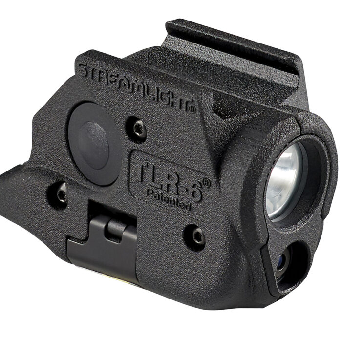 Streamlight 69286 TLR-6 Gun Light  Black 100 Lumens White LED/Red Laser Glock 43X MOS/48 MOS/43X/48