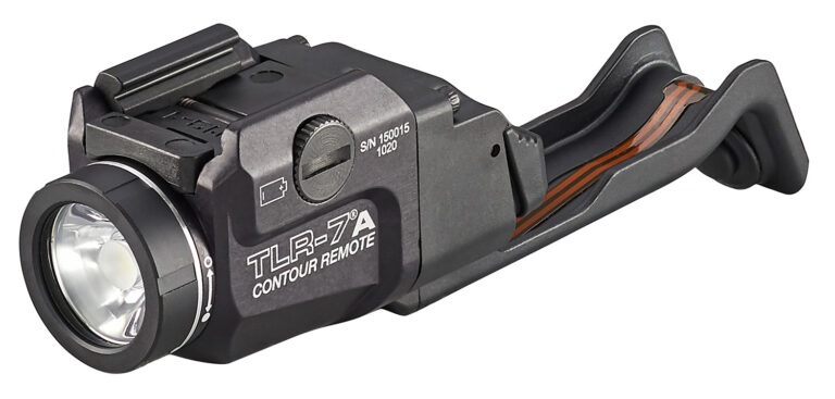 Streamlight 69428 TLR-7X Contour Remote  Black Anodized 500 Lumens White LED Light Glock Gen 4/5