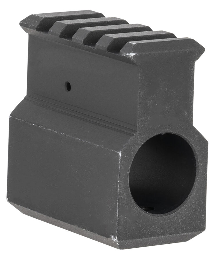 LBE Unlimited ARRGBUH Railed Gas Block Upper Receiver Height AR Platform Black Anodized Aluminum