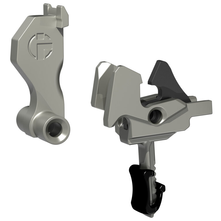Hiperfire XAKM3 Xtreme AK Mark-3 Single-Stage Flat Trigger with 2 lbs Draw Weight & Nickel Boron Finish for AK-Platform