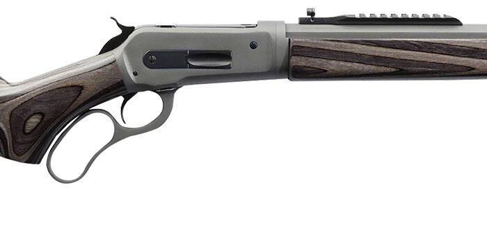 Chiappa Firearms 920411 Wildlands Takedown 1886 Full Size 45-70 Gov 4+1 18.50" Mystikote Dark Gray Threaded Barrel, Mystikote Dark Gray Picatinny Rail Steel Receiver, Fixed Gray Laminate Stock