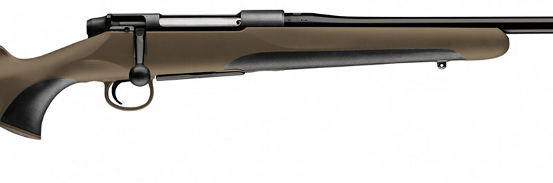 Mauser M18S65CT M18 Savanna Full Size 6.5 Creedmoor 5+1 22" Black Threaded Barrel, Black Steel Receiver, Brown Fixed Polymer Stock
