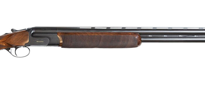 Rizzini USA 6501-12 BR460 Competition 12 Gauge 30" 2rd 2.75" Gold Accent Matte Black Cerakote Turkish Walnut Fixed Pistol Grip Stock Right Hand (Full Size)