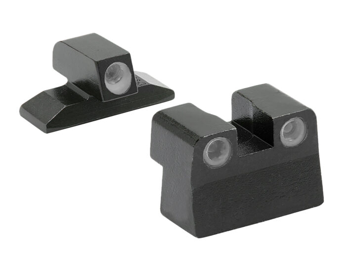 Meprolight USA 102423101 Tru-Dot  Green Tritium White Outline Front Sight-Green Tritium White Outline Rear Sight Bersa Thunder 380
