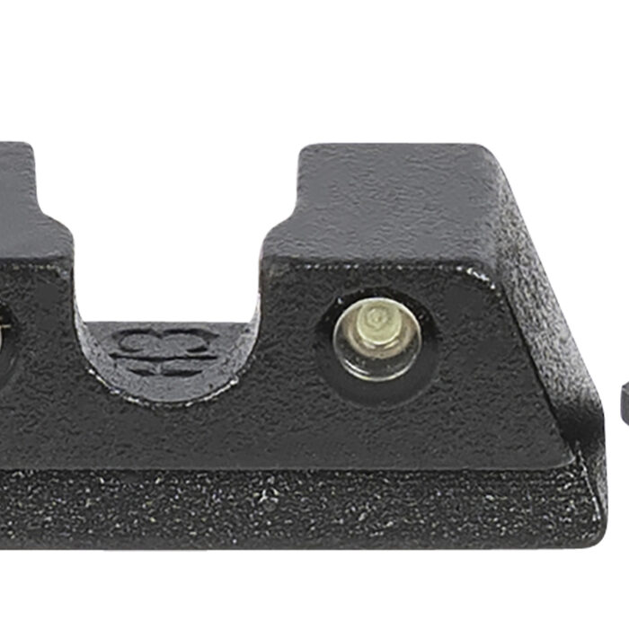 Meprolight USA 402203111 Hyper-Bright  Green Tritium Green Outline Front Sight-Green Tritium Black Outline Rear Sight Glock 42/43