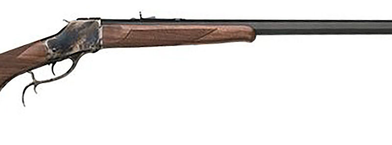 Taylors & Company 210156 1885 High Wall 38-55 Win 1rd 30" Blued Barrel, Color Case Hardened Steel Receiver, Walnut/ Fixed Pistol Grip Stock, Right Hand