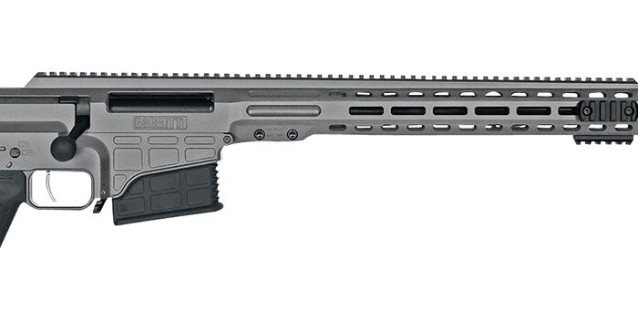 Barrett 18498 MRAD  6.5 Creedmoor 24" 10+1 Tungsten Gray Cerakote Gray Fixed Adjustable Comb Stock Black Polymer Grip Right Hand