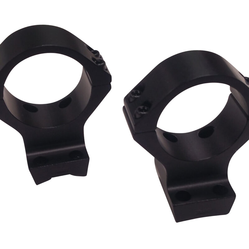 Talley 850735 Scope Mount/Ring Combo  Black Anodized Aluminum 34mm Tube X-Bolt High Rings Short/Long Action 0 MOA