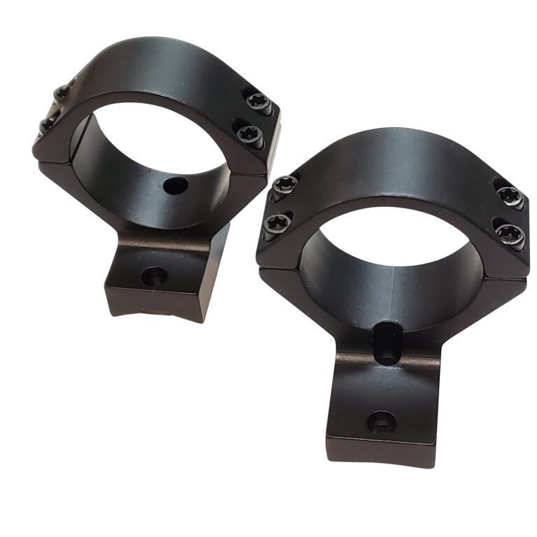Talley 950700SM Scope Mount/Ring Combo  Black Aluminum 1" Tube Christensen Arms Ridgeline/Mesa High Rings Short Action 20 MOA