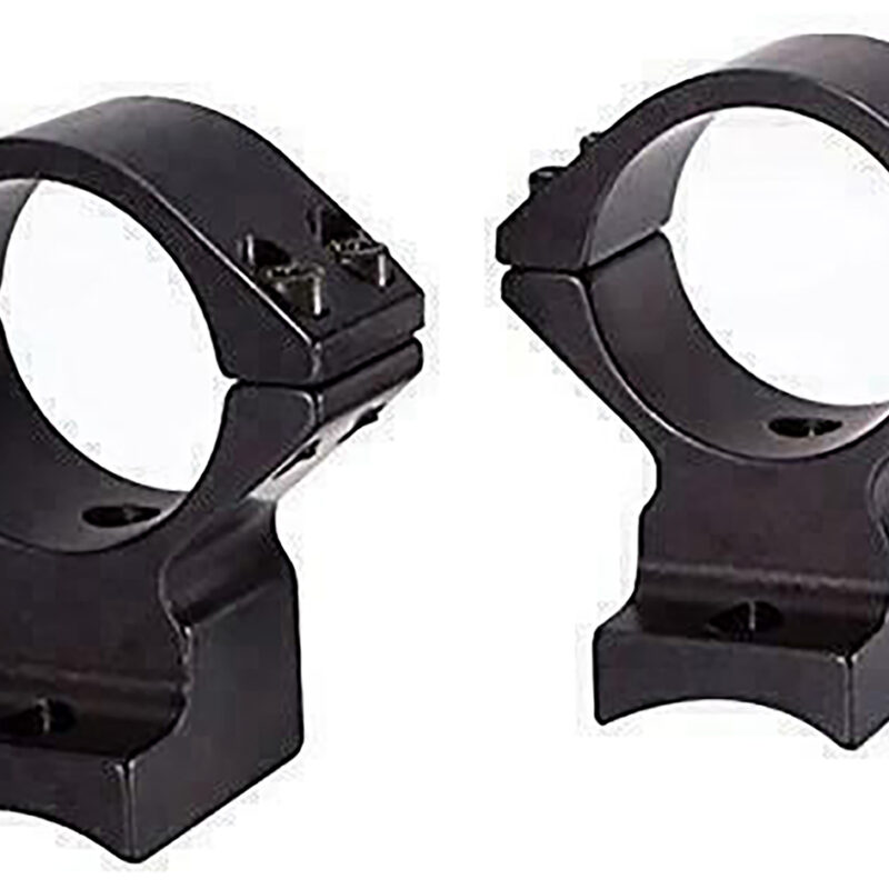 Talley 748749 Scope Mount/Ring Combo  Black Anodized Aluminum 30mm Tube Kimber 84M Medium Rings Short Action 0 MOA