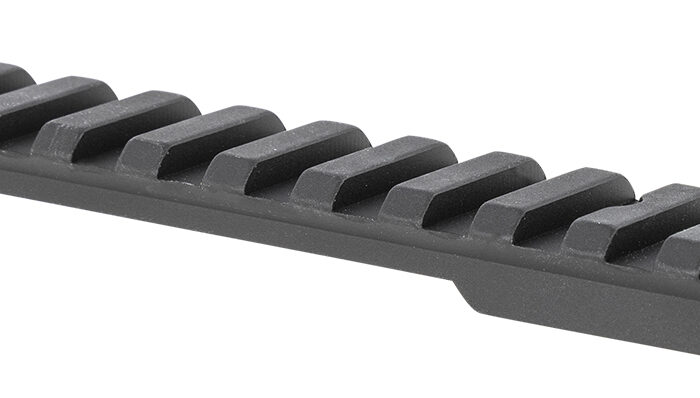 Talley PSM700ACI Picatinny Rail w/Anti-Cant Indicator Black Anodized Aluminum Remington 700 Short Action 20 MOA
