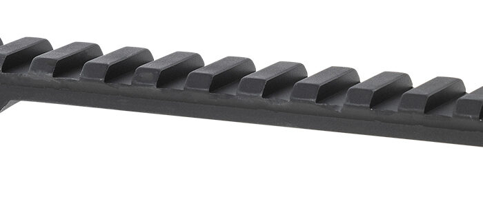 Talley PLM258725 Savage Picatinny Rail  Black Anodized Long Action 20 MOA